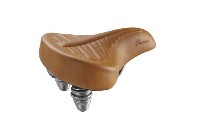 Nyereg Montegrappa XC 1770 RAMONA duplarugós mézbarna (N)