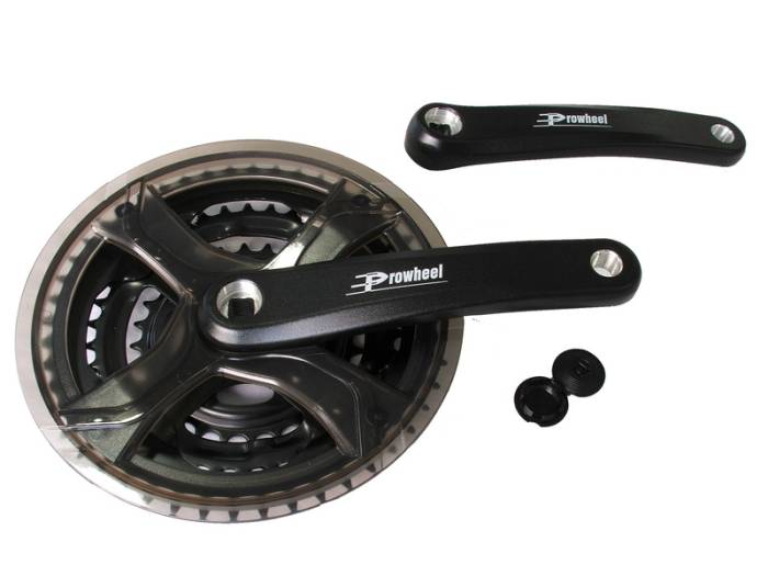 Hajtómű Prowheel alu 28/38/48t 170mm