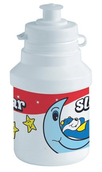 Kulacs 300ml sleepy bear piros