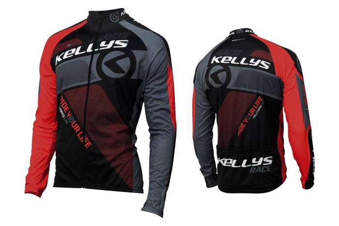 Mez hosszú KELLYS PRO Race red - XS XS Black