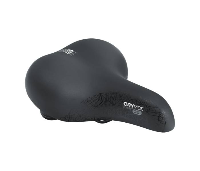 Nyereg KLS CITYRIDE 017 GEL, black black