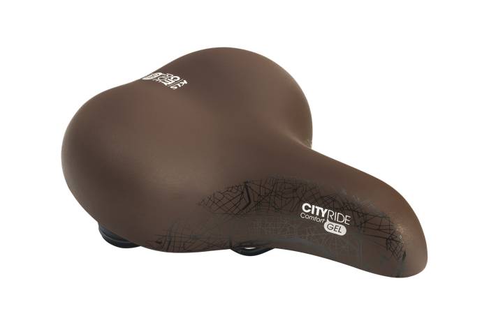 Nyereg KLS CITYRIDE 017 GEL, brown brown