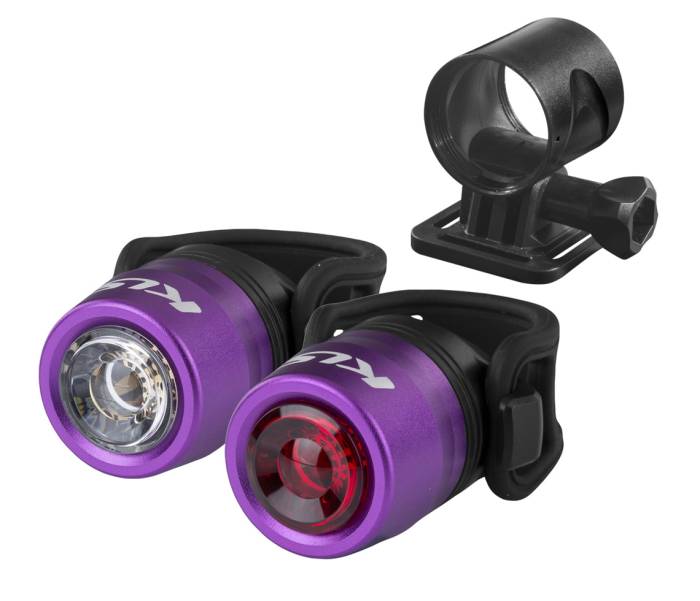 Tölthető lámpa szett  KLS IO USB set, purple purple