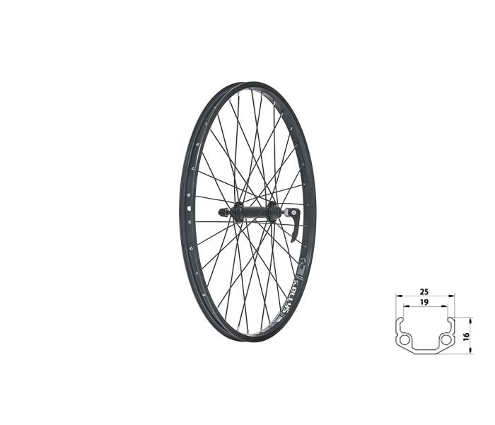 Első kerék KLS WASPER V-brake QR, 24