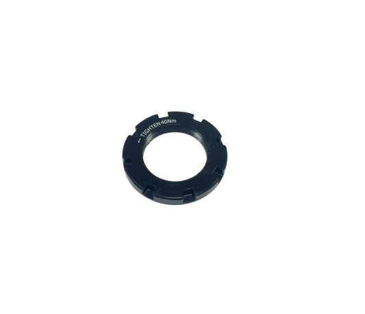 Panasonic lockring for chainwheel (black chrome plating) M28x1.0