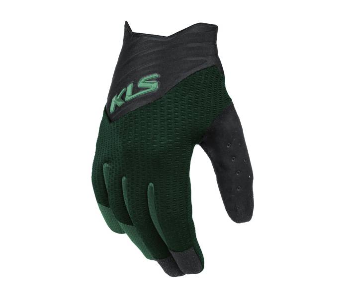 Kesztyű KLS Cutout long green XS XS Green