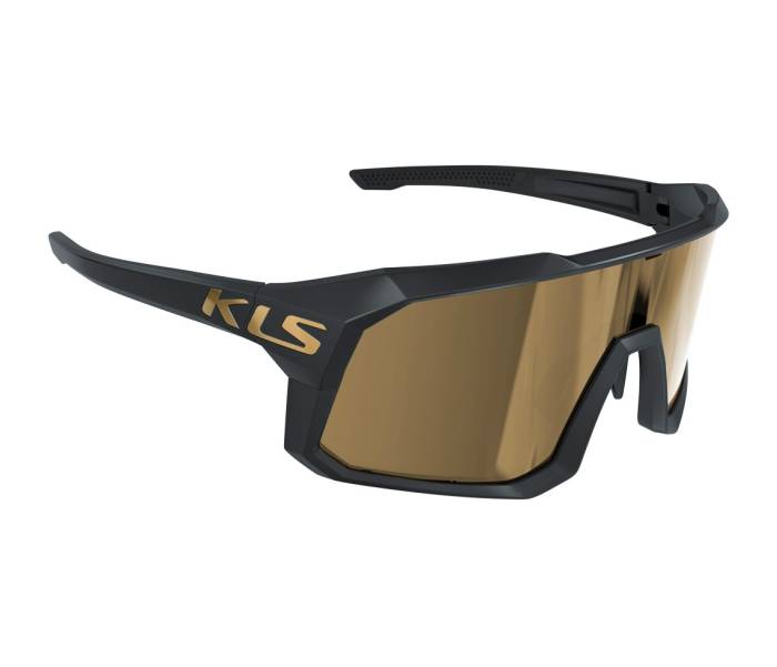 Szemüveg KLS DICE II gold POLARIZED Black