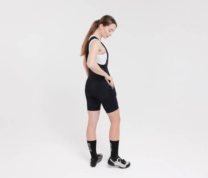 Nadrág KELLYS VULCANO rövid betéttel black - M M Black