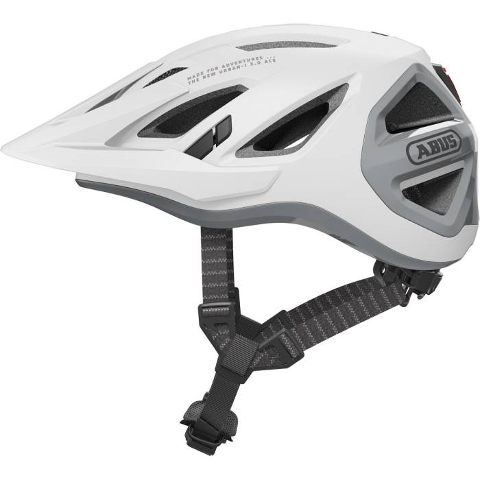 ABUS kerékpáros városi sisak Urban-I 3.0 Ace, In-Mold, polar white, S (51-55 cm)