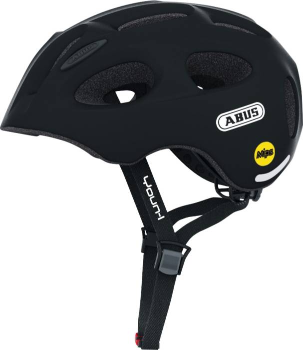 ABUS kerékpáros gyerek sisak Youn-I MIPS, In-Mold, velvet black, S (48-54 cm)