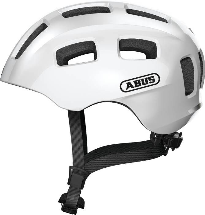 ABUS kerékpáros gyerek sisak Youn-I 2.0, In-Mold, pearl white, S (48-54 cm)