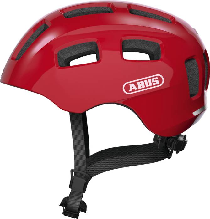 ABUS kerékpáros gyerek sisak Youn-I 2.0, In-Mold, blaze red, M (52-57 cm)