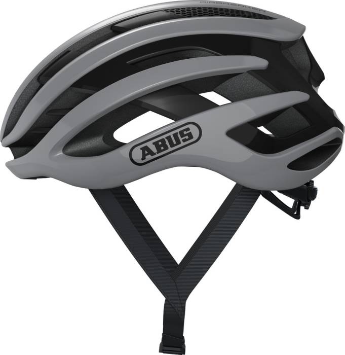 ABUS kerékpáros sport sisak AirBreaker, In-Mold, race grey, S (51-55 cm)