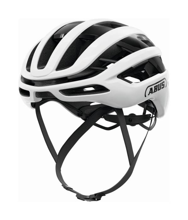 ABUS kerékpáros sport sisak AirBreaker 2.0 MIPS, In-Mold, shiny white, M (52-58 cm)