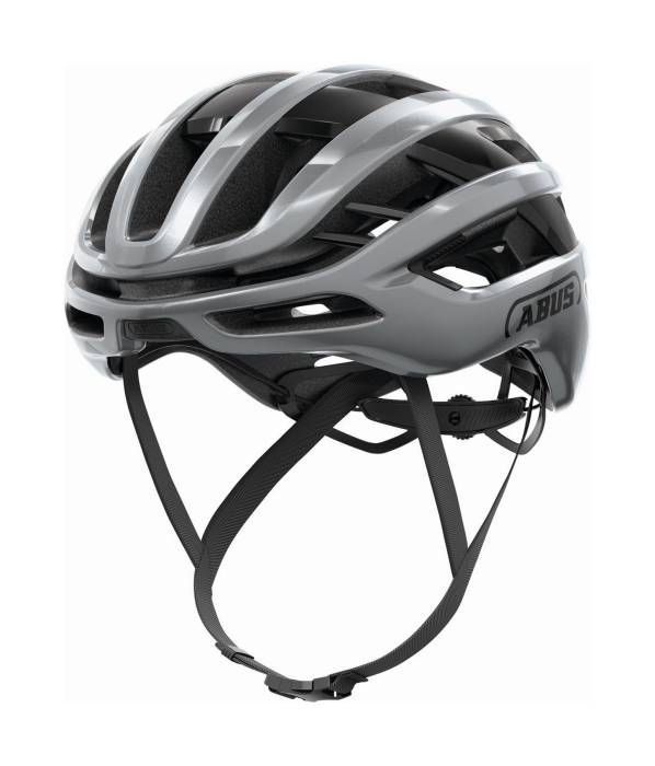 ABUS kerékpáros sport sisak AirBreaker 2.0 MIPS, In-Mold, graphite silver, L (57-61 cm)