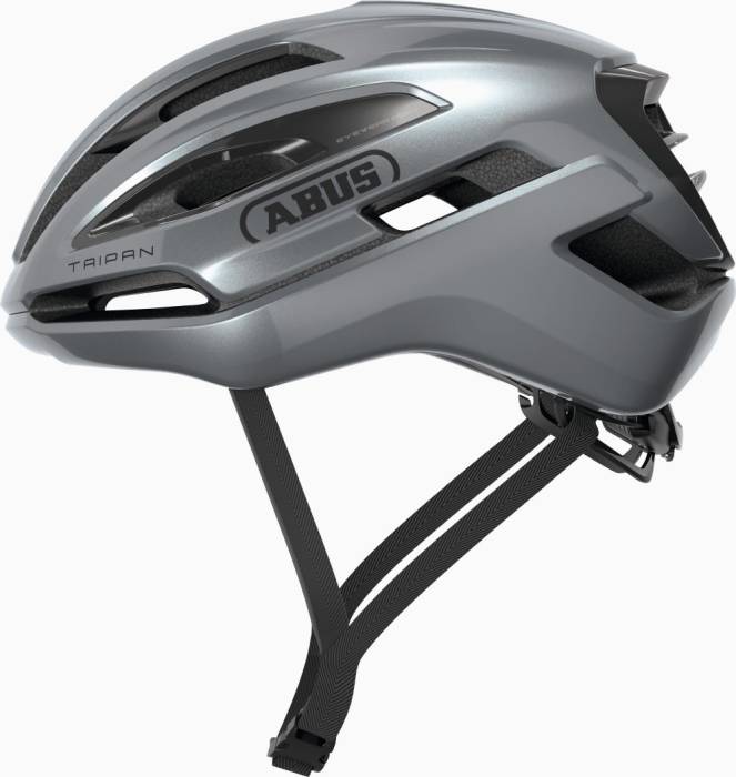 ABUS kerékpáros sport gravel sisak Taipan, In-Mold, graphite silver, M (54-58 cm)
