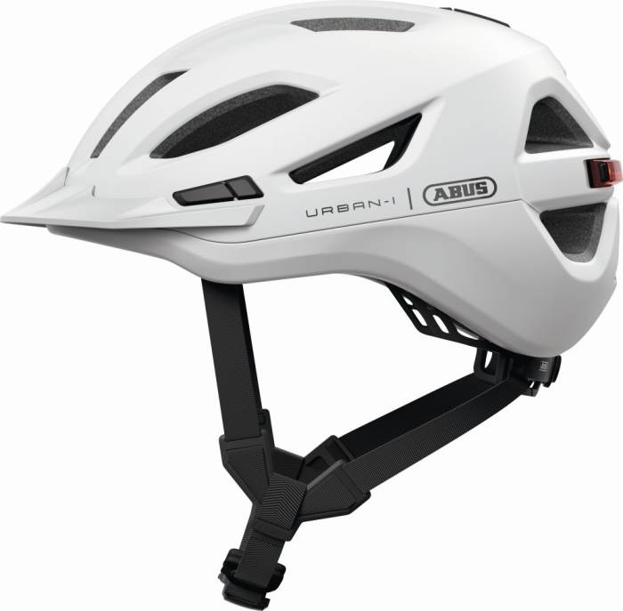 ABUS kerékpáros városi sisak Urban-I 4.0 ACE, In-Mold, polar white, XL (57-61 cm)
