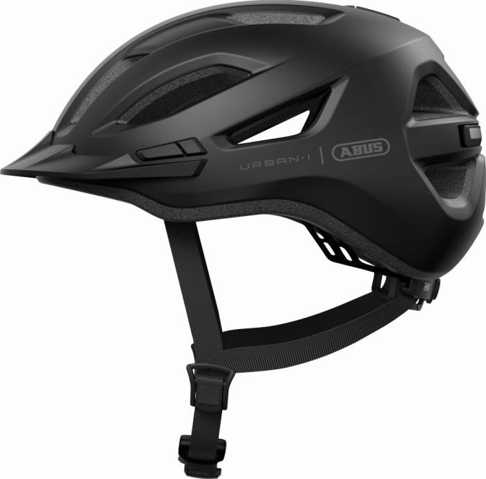 ABUS kerékpáros városi sisak Urban-I 4.0 LR, In-Mold, velvet black, L (57-61 cm)