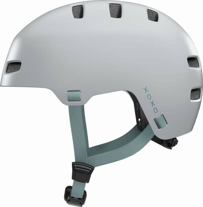 ABUS kerékpáros városi sisak Xoxo, cool grey M (54-58 cm)