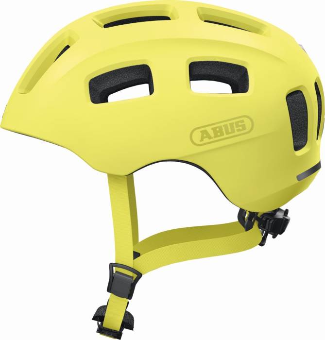 ABUS kerékpáros gyerek sisak Youn-I 2.0, In-Mold, mono yellow, M (52-57 cm)