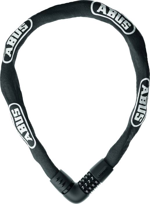 ABUS láncos lakat számzárral Tresor 6807C/110, fekete (7mm)