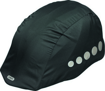 ABUS Lumino biztonsági fényvisszaverõs sisak esõvédõ Raincap, unisex, fekete