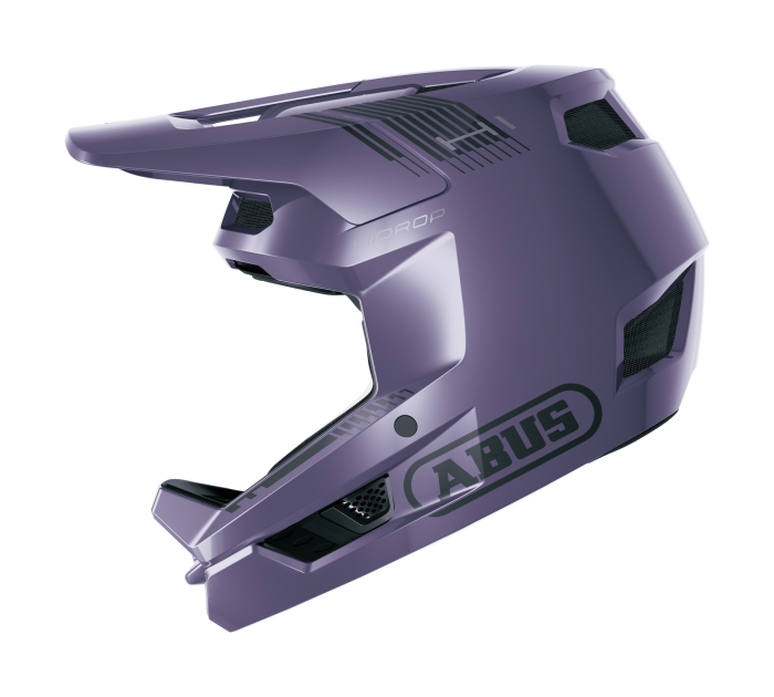 ABUS kerékpáros sport sisak HiDrop, In-Mold, ash purple M (57-58 cm)