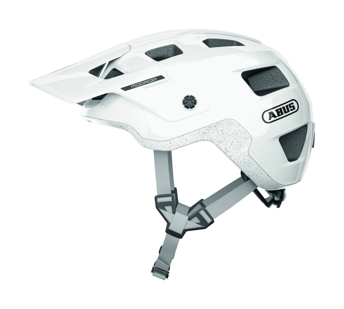 ABUS kerékpáros sport sisak MoDrop, In-Mold, alpine white, M (54-58 cm)