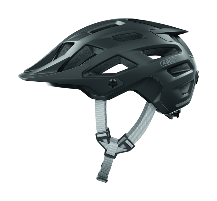 ABUS kerékpáros sport sisak Moventor 2.0, In-Mold, muted black, L (57-61 cm)
