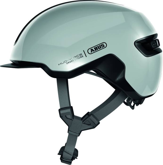 ABUS kerékpáros városi sisak Hud-Y, In-Mold, race grey, L (57-61 cm)