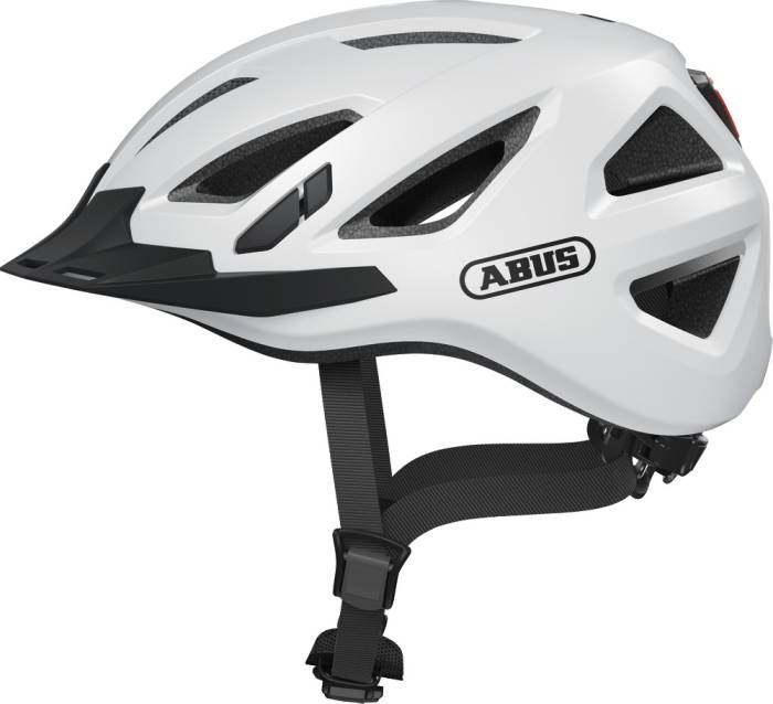 ABUS kerékpáros városi sisak Urban-I 3.0, In-Mold, polar white, S (51-55 cm)