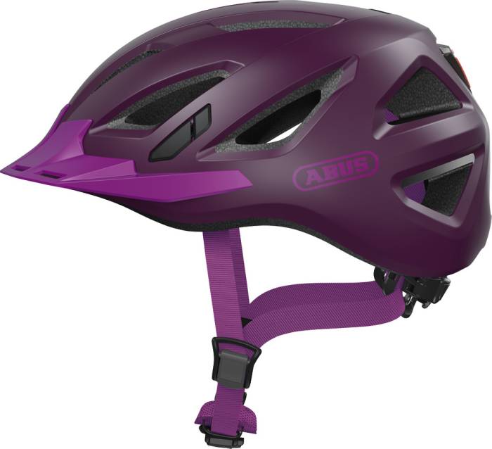 ABUS kerékpáros városi sisak Urban-I 3.0, In-Mold, core purple, S (51-55 cm)