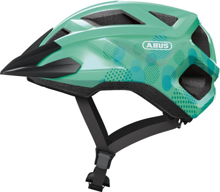 ABUS kerékpáros gyerek sisak MountZ, In-Mold, celeste green, S (48-54 cm)