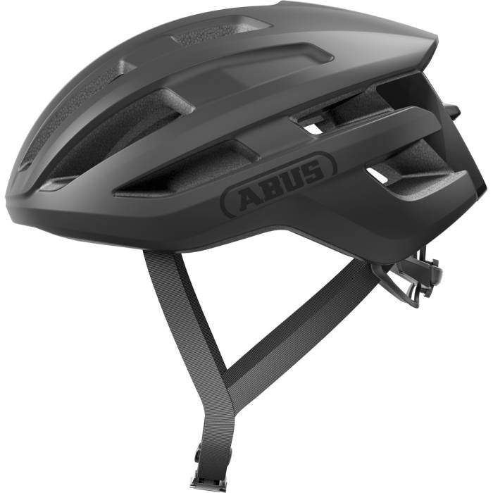 ABUS kerékpáros sport sisak Powerdome, In-Mold, velvet black, S (51-55 cm)