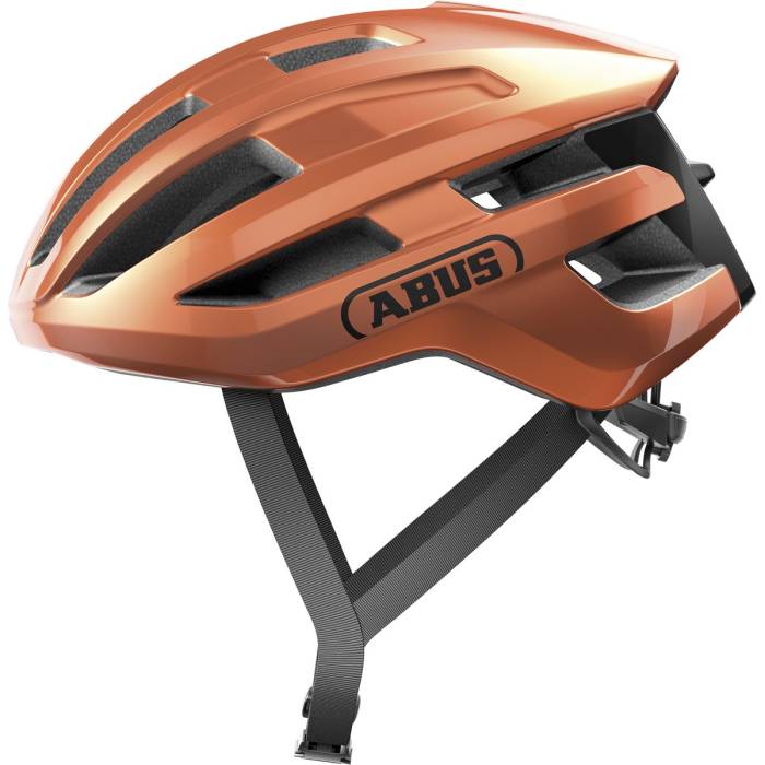 ABUS kerékpáros sport sisak Powerdome, In-Mold, goldfish orange, L (57-61 cm)