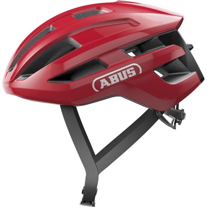 ABUS kerékpáros sport sisak Powerdome, In-Mold, blaze red, M (54-58 cm)