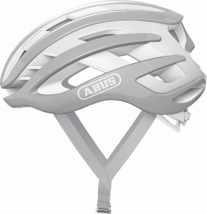 ABUS kerékpáros sport sisak AirBreaker, In-Mold, pure grey L (59-61 cm)