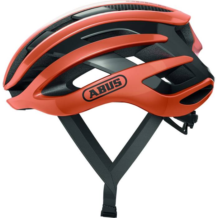 ABUS kerékpáros sport sisak AirBreaker, In-Mold, goldfish orange M (52-58 cm)