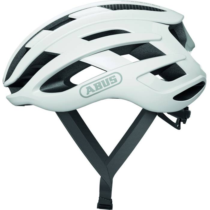 ABUS kerékpáros sport sisak AirBreaker, In-Mold, polar white matt M (52-58 cm)