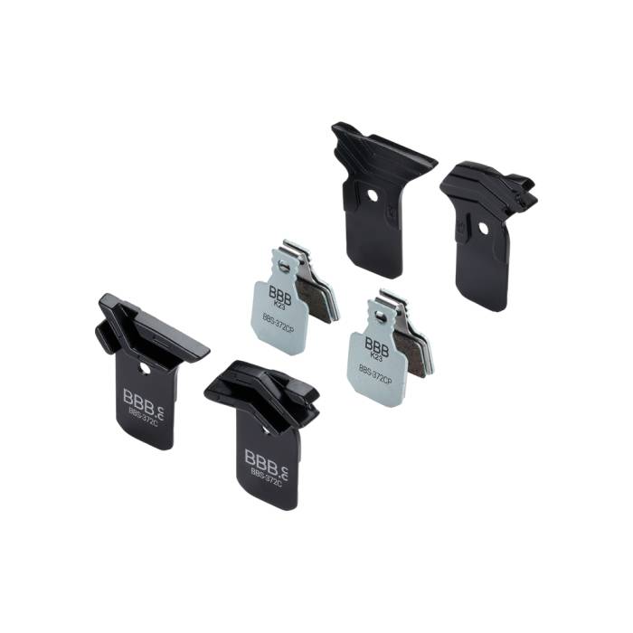 BBB Cycling kerékpáros hûtõbordás tárcsafék betét BBS-372C DiscStop Coolfin, hûtõborda + betét együtt, Magura MT5/7 kompatibilis