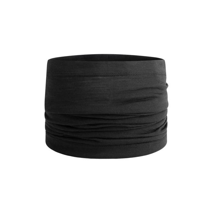 BBB Cycling kerékpáros téli sál BBW-496 MerinoTube, fekete, egy méret