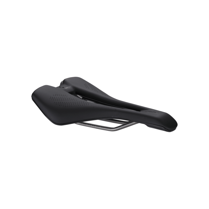 BBB Cycling kerékpáros nyereg BSD-142 Echelon, unisex, sportos kerékpározási testtartáshoz, 155mm széles, fekete
