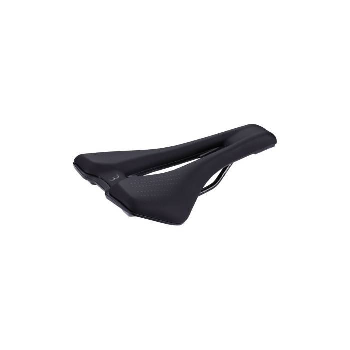 BBB Cycling kerékpáros nyereg BSD-157 Echelon Comfort, unisex, sportos kerékpározási testtartáshoz, 155mm széles, fekete