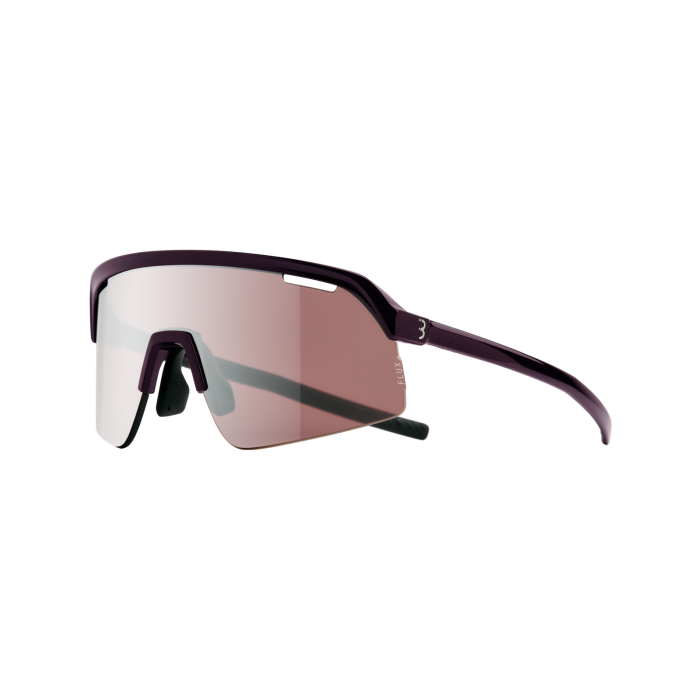 BBB Cycling kerékpáros sportszemüveg BSG-81 Valor Flux, metál sötét piros keret / HighContrast Flux természetes lencsékkel