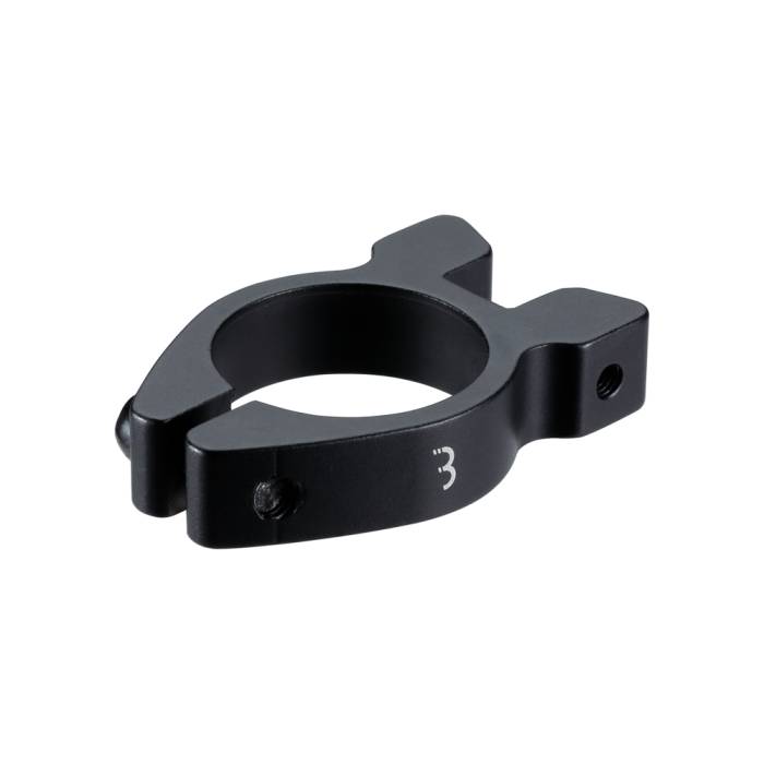 BBB Cycling kerékpáros nyeregcsõ bilincs BSP-99 CarrierClamp, alu és karbon nyeregcsövekhez, 34.9mm, imbuszos, csomagtartó rögzítószemmel
