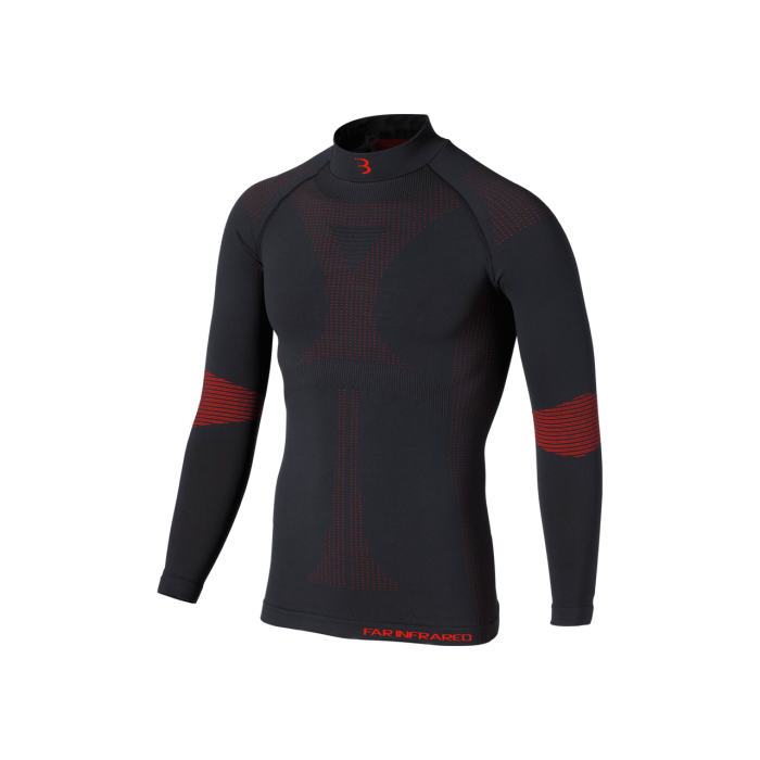 BBB Cycling kerékpáros aláöltözõ BUW-20 FIRLayer, unisex, hosszú ujjú felsõ, fekete, M/L