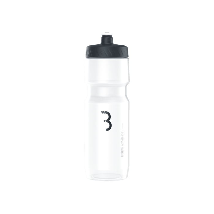 BBB Cycling kerékpáros kulacs BWB-05 CompTank XL, 750ml, BPA mentes, mosogatógépben is mosható, átlátszó/fekete