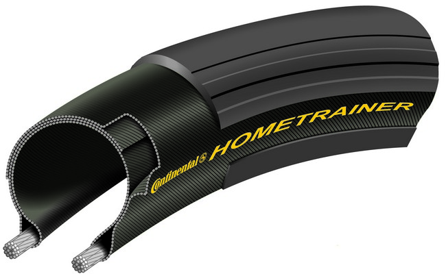 Continental görgõs kerékpáros külsõ gumi 50-584 Hometrainer II 27,5x2,0 fekete/fekete, hajtogathatós