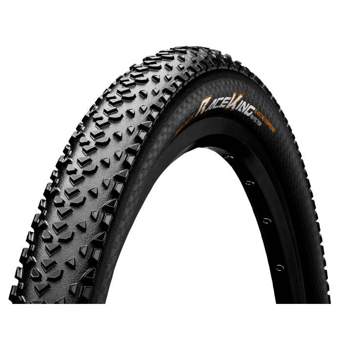 Continental MTB kerékpáros külsõ gumi 55-584 Race King ProTection 27,5x2,2, tubeless ready, fekete/fekete, Skin hajtogathatós