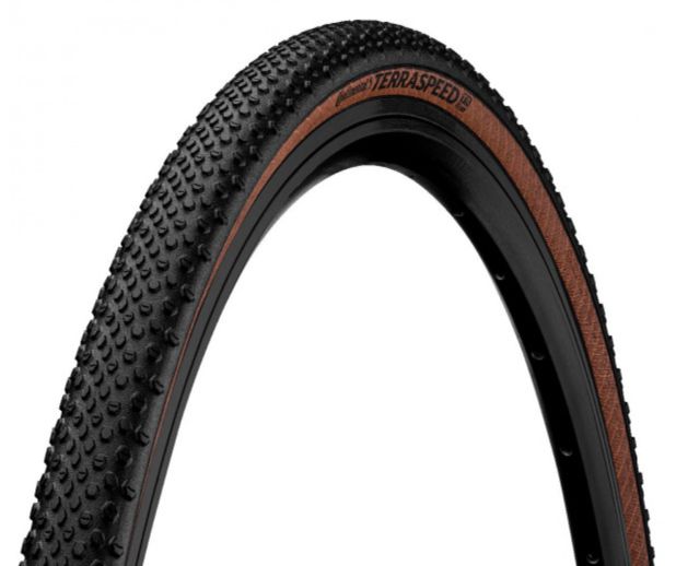 Continental gravel-cyclocross kerékpáros külsõ gumi 40-622 Terra Speed ProTection 28x1,5, tubeless ready, fekete/transparent hajtogathatós Skin